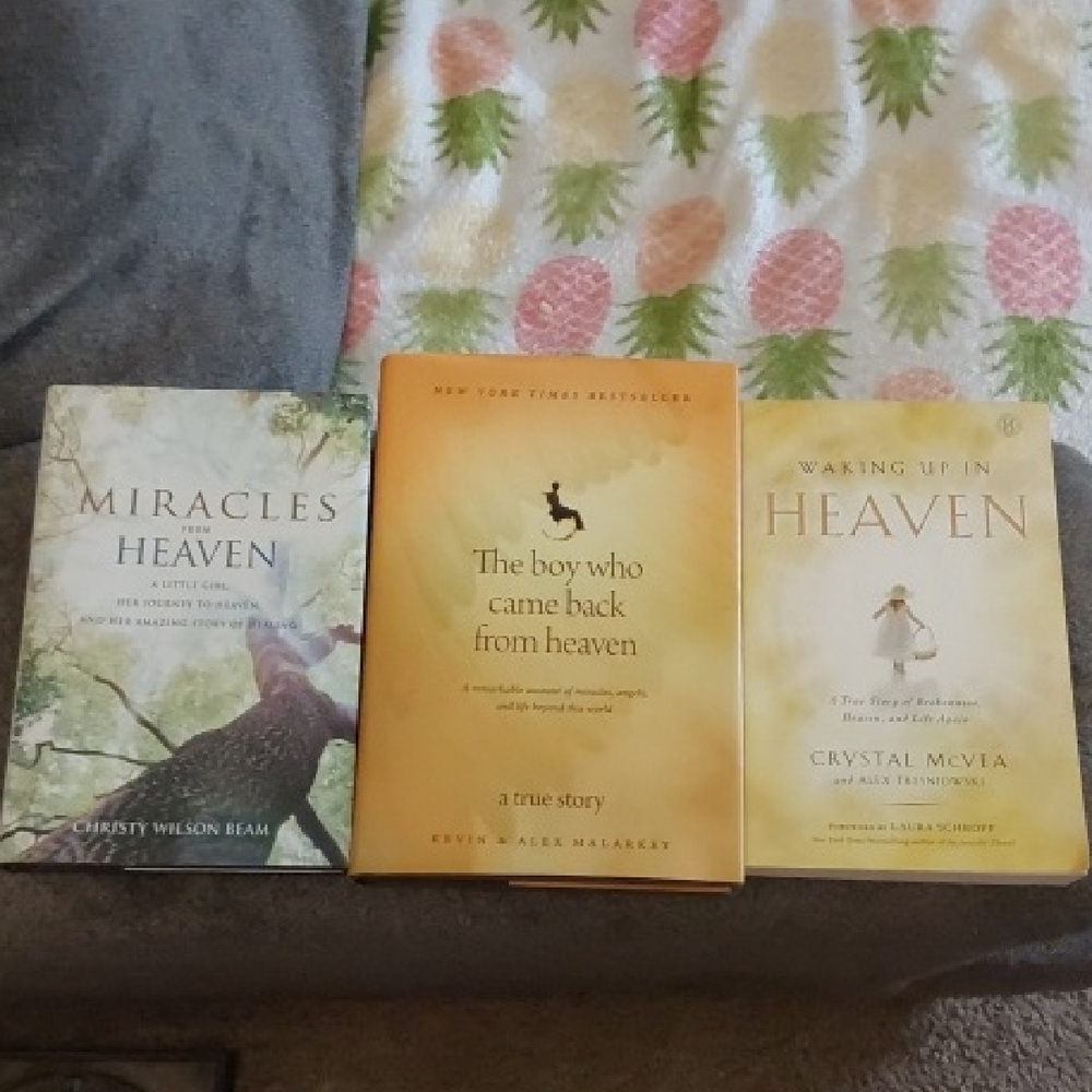 Inspirational Book Set with Cream and Tan Covers
